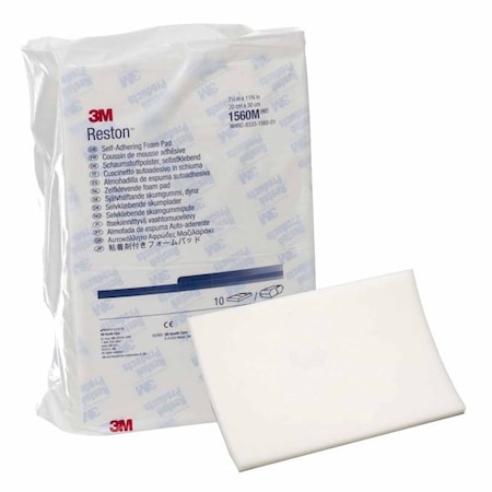 3M Reston Orthopedic Padding Adhesive 7.875 X 11.75 Inch Foam NonSterile, 50PK 1560M